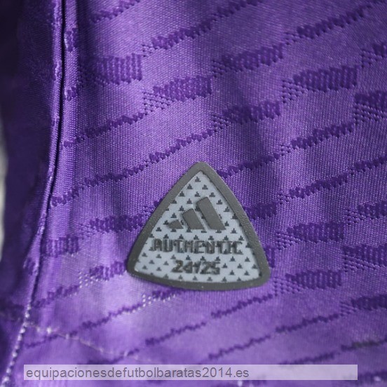 Nuevo Especial Jugadores Camiseta Real Madrid 2024 Purpura Baratas